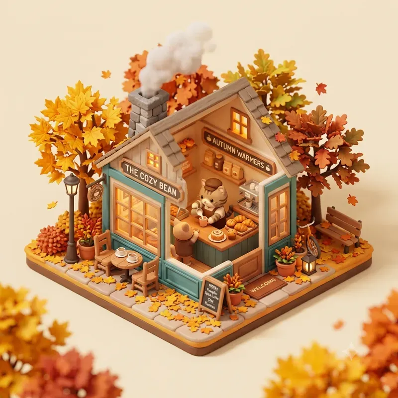 3D Miniature Dioramas