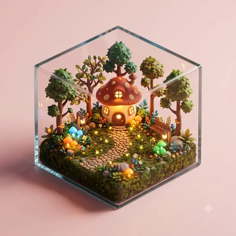 3D Miniature Dioramas