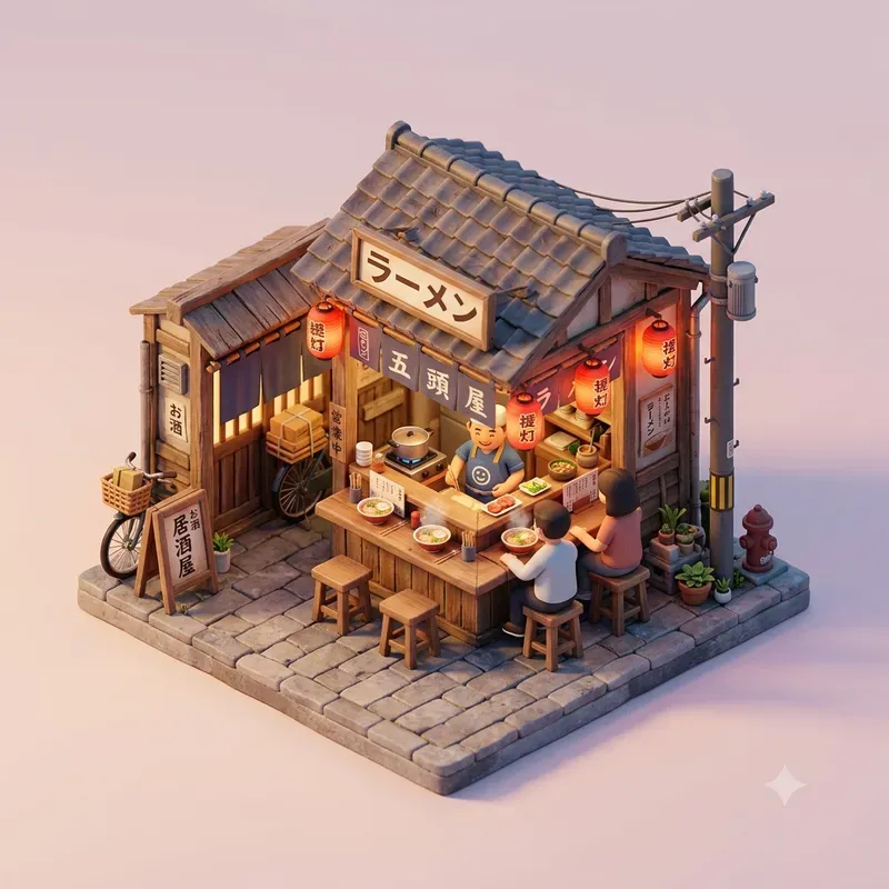 3D Miniature Dioramas