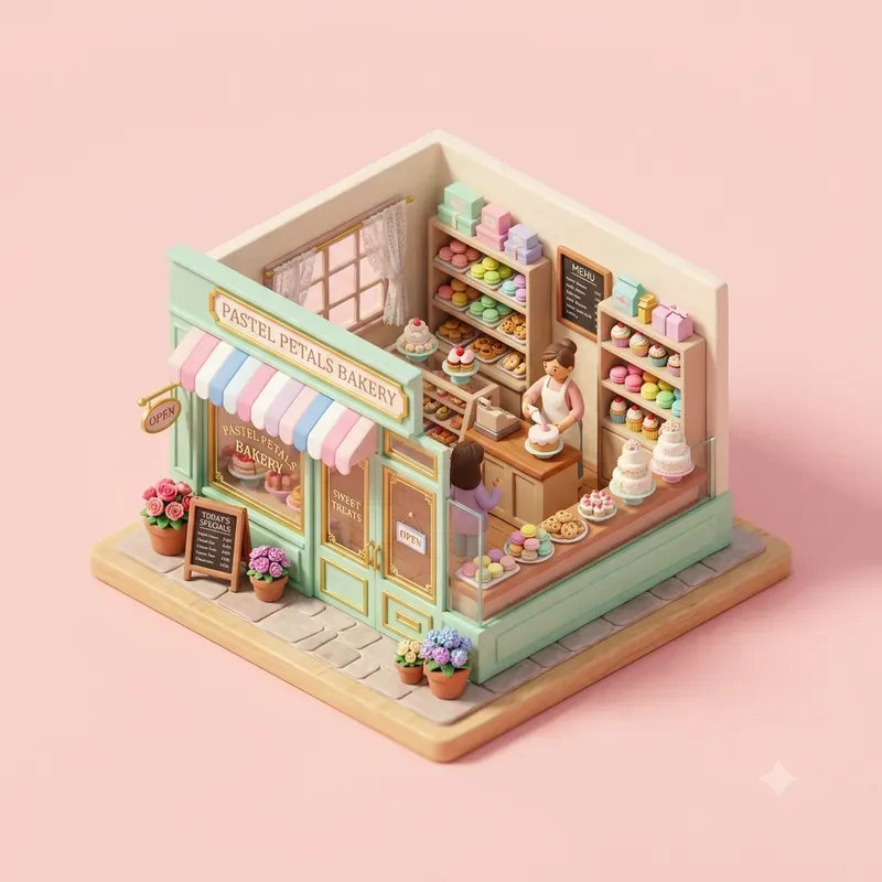 3D Miniature Dioramas