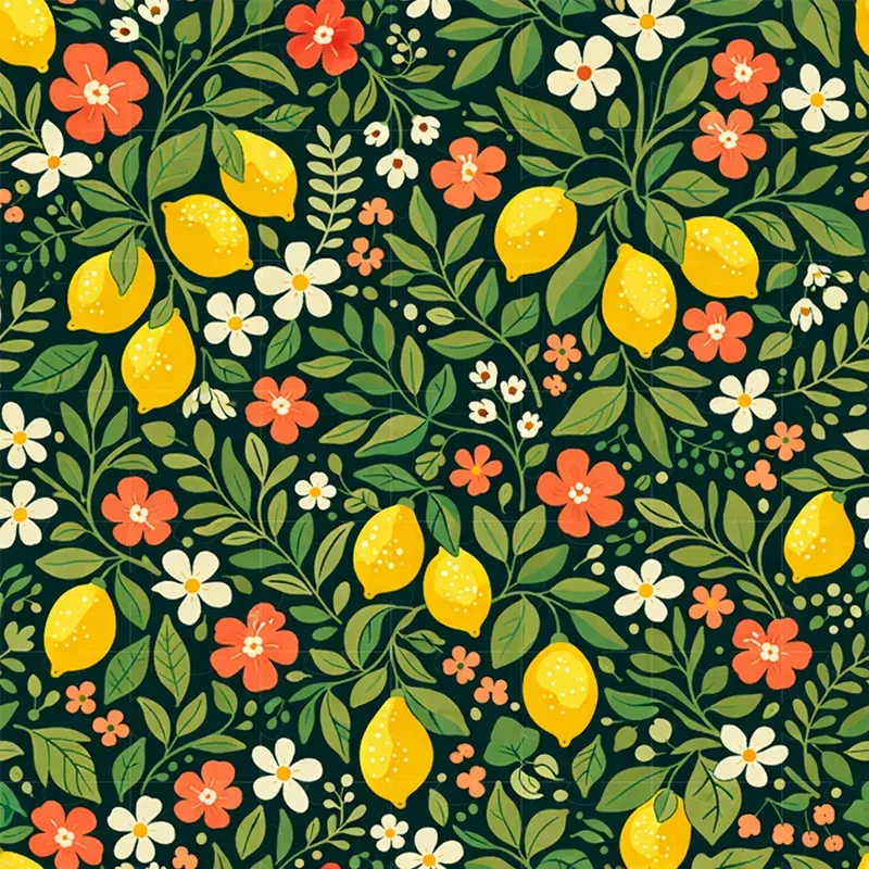 Modern Nature Abstract Seamless Patterns