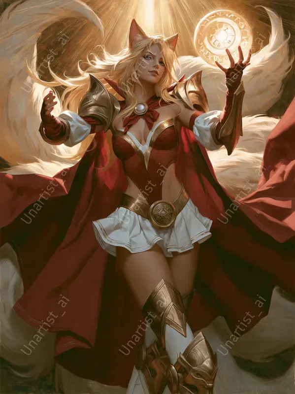 Painterly Fantasy Leagues Of Legends
