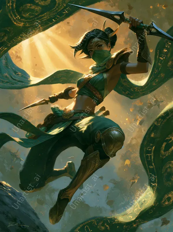 Painterly Fantasy Leagues Of Legends