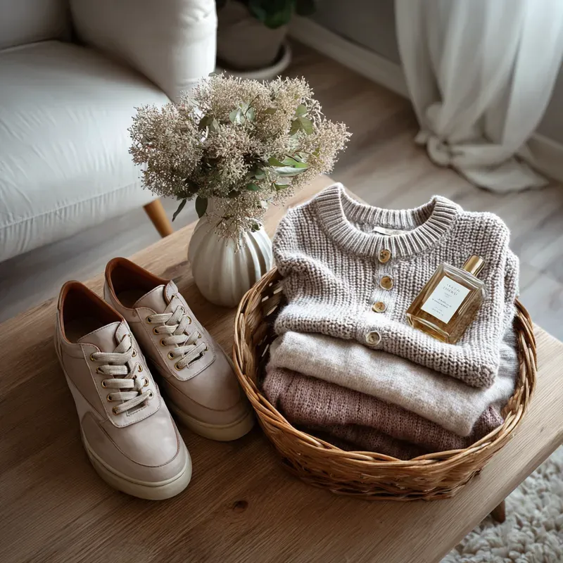 Minimalist Closet Fashion Accessories