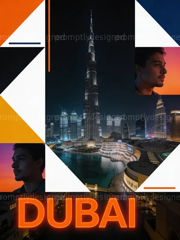 City Collage Posters