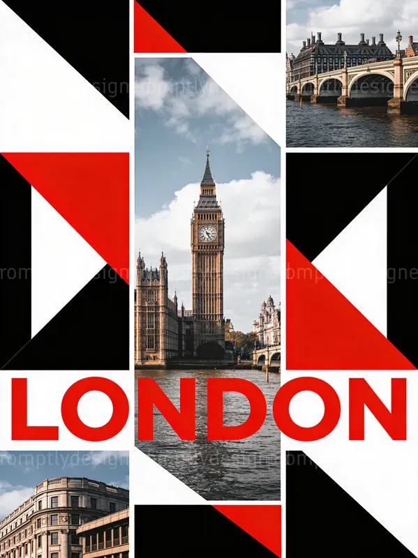 City Collage Posters