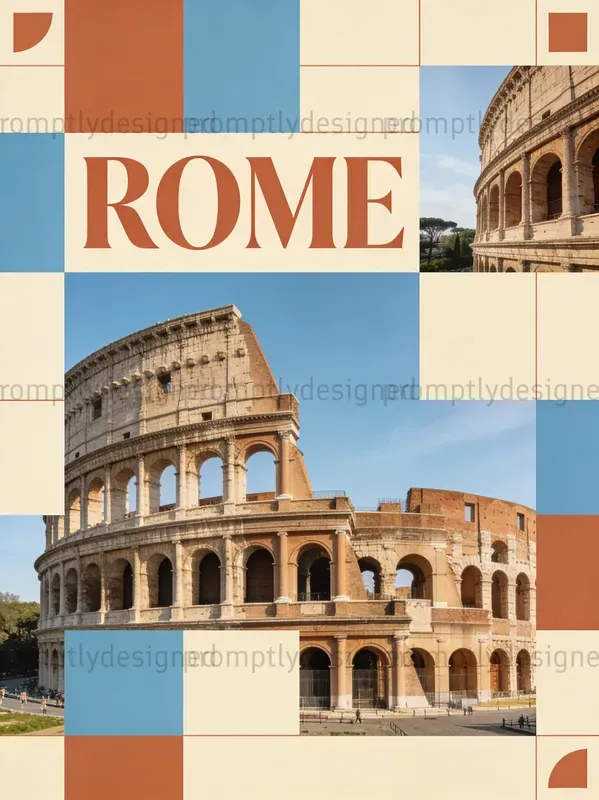 City Collage Posters