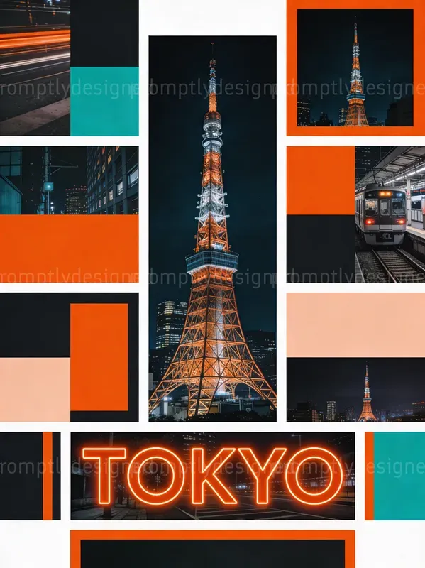 City Collage Posters