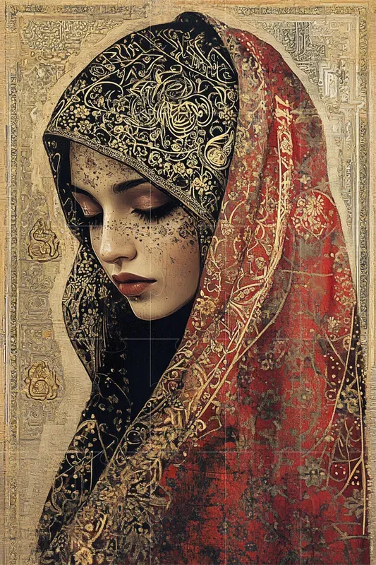 Indo Persian Art Portraits