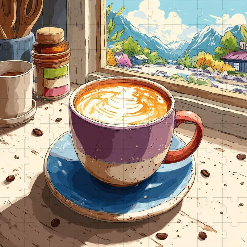 Gouache Painterly Cozy Whimsy Art