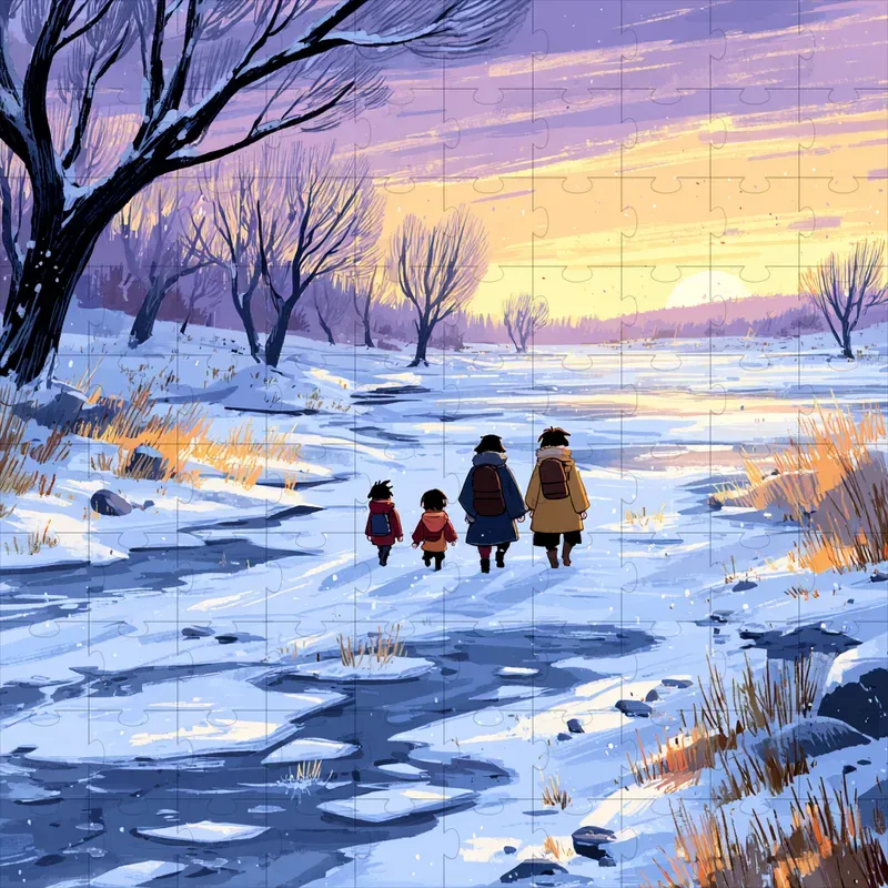 Gouache Painterly Cozy Whimsy Art