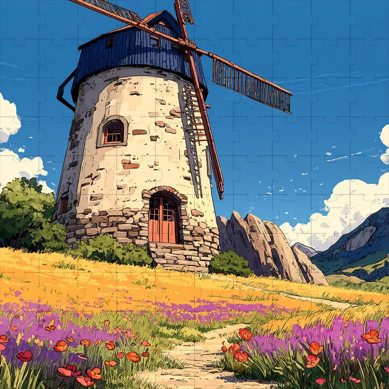 Gouache Painterly Cozy Whimsy Art