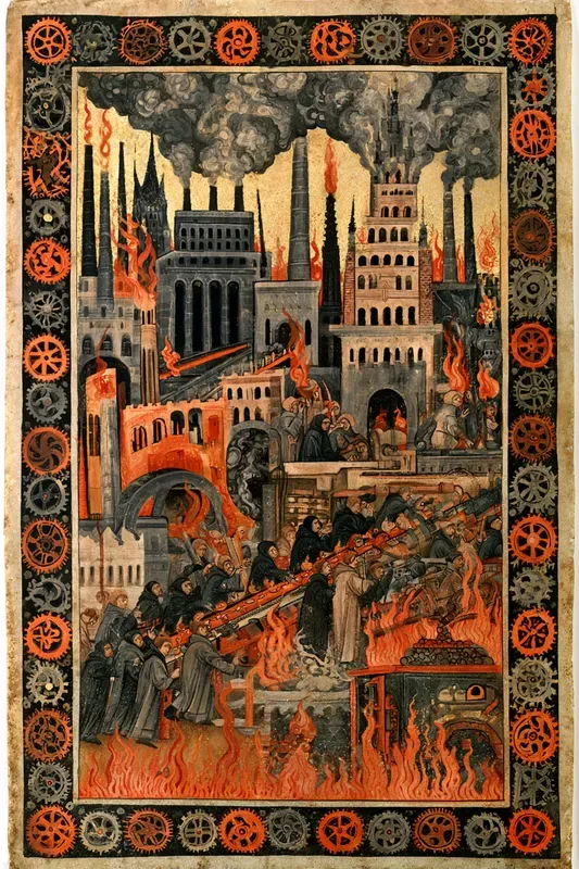 Medieval Prophecy Art Generator