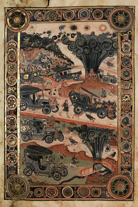 Medieval Prophecy Art Generator