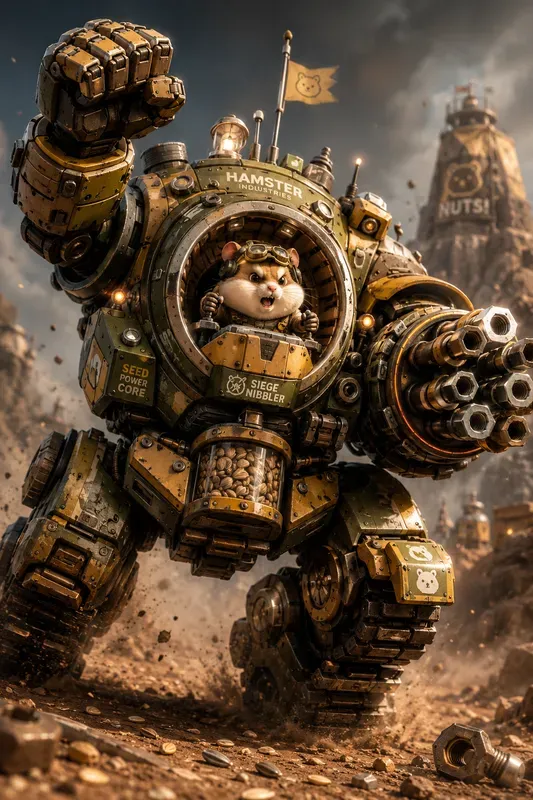 Tiny Animal Battle Mech Generator