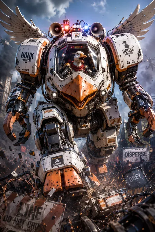 Tiny Animal Battle Mech Generator