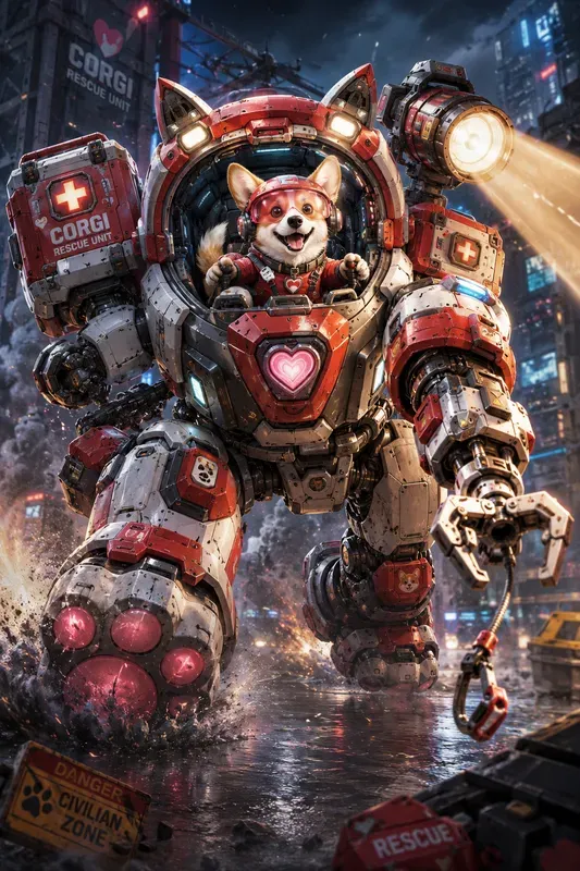 Tiny Animal Battle Mech Generator