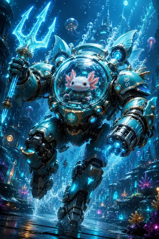 Tiny Animal Battle Mech Generator