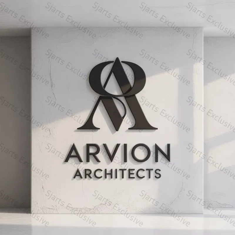 Premium Monogram Wall Logo Designs
