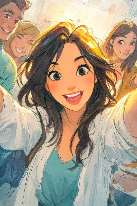 Radiant Student Characters Series