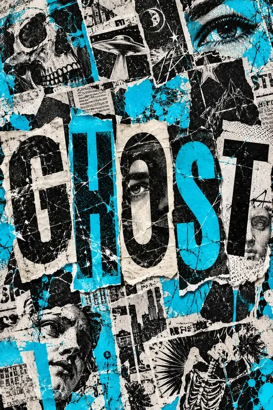 Bold Punk Collage Typography Posters