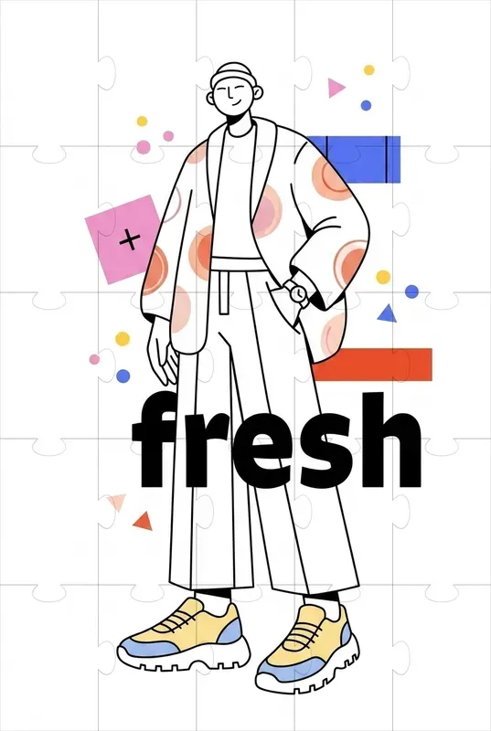 Abstract Line Character Illustrations