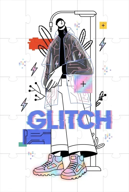 Abstract Line Character Illustrations