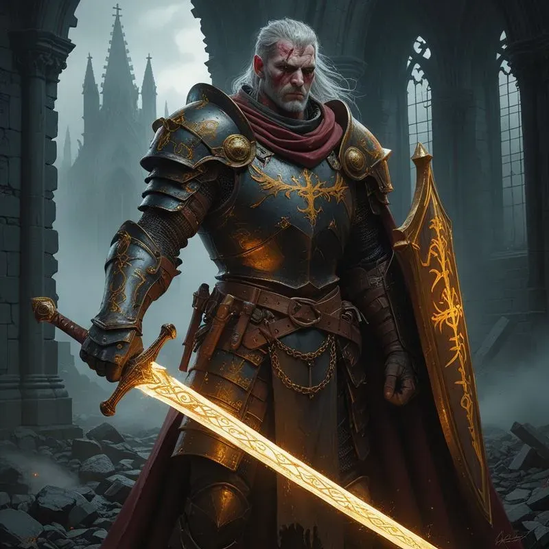 Grimdark RPG Character Portraits