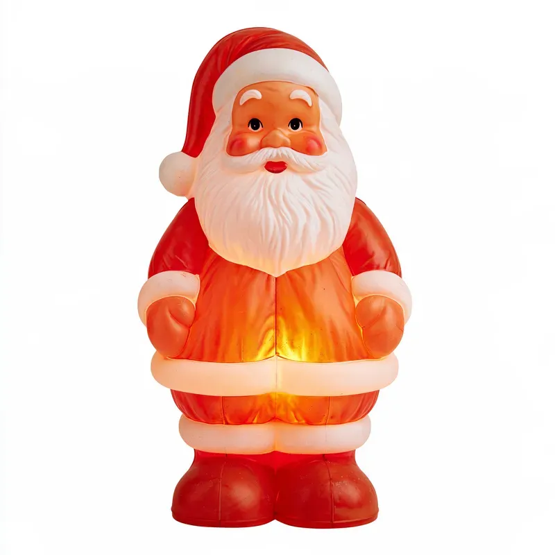 Retro Christmas Blow Mold Cliparts