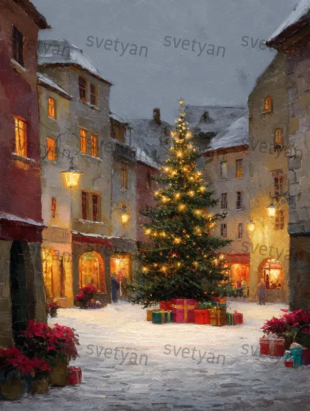 Vintage Christmas Towns