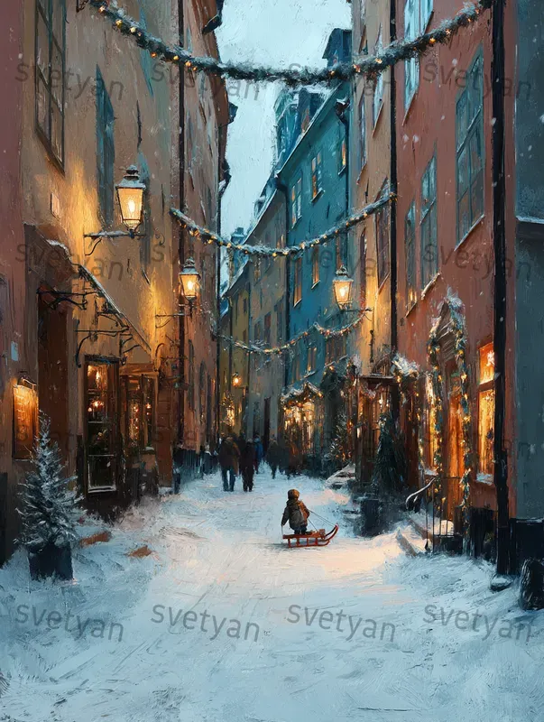 Vintage Christmas Towns