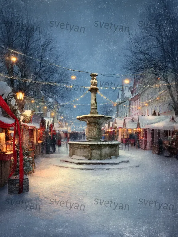 Vintage Christmas Towns
