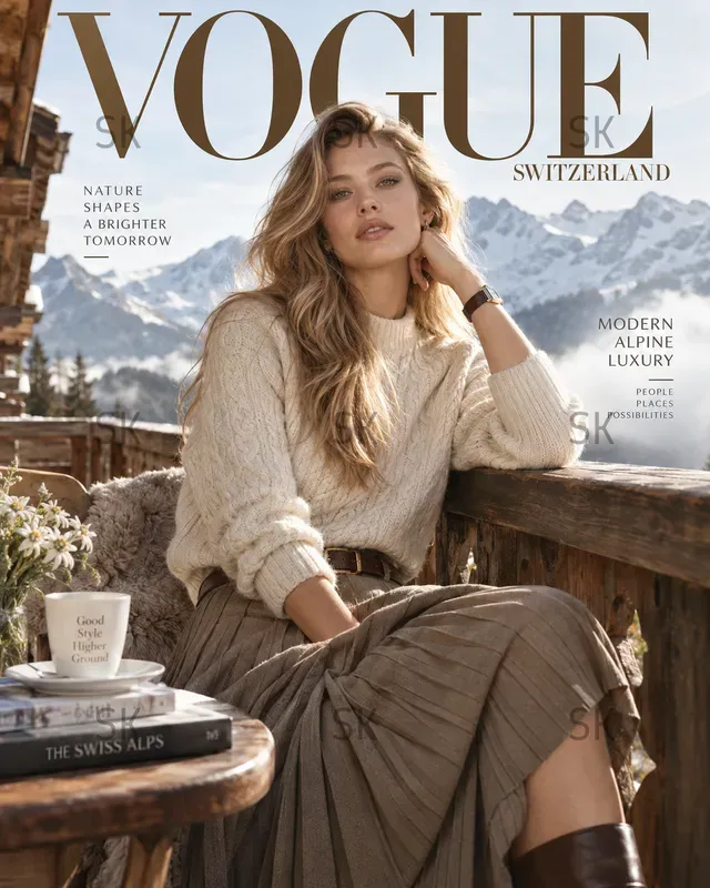 Cinematic 4K Fashion Magazine Covers