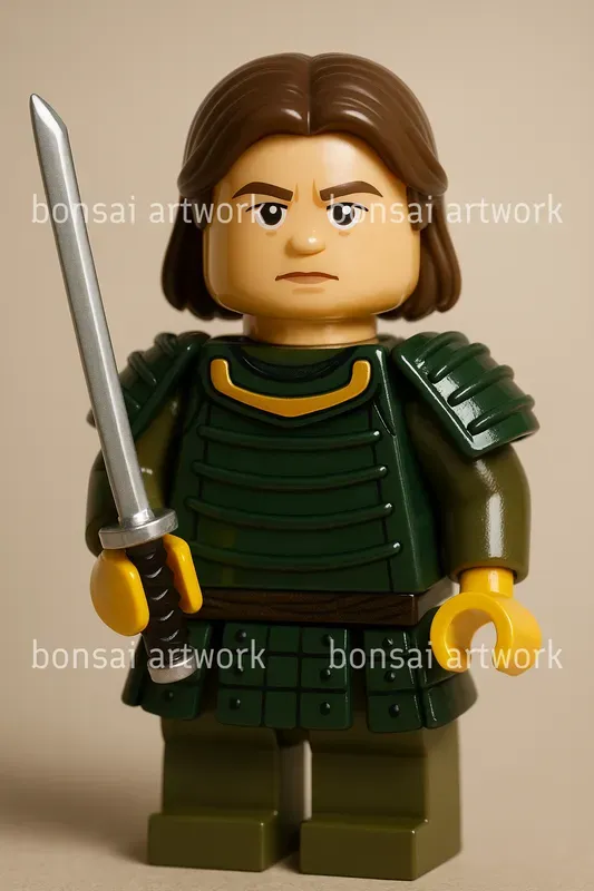 Lego Style Character Portraits