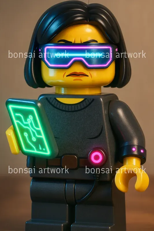 Lego Style Character Portraits