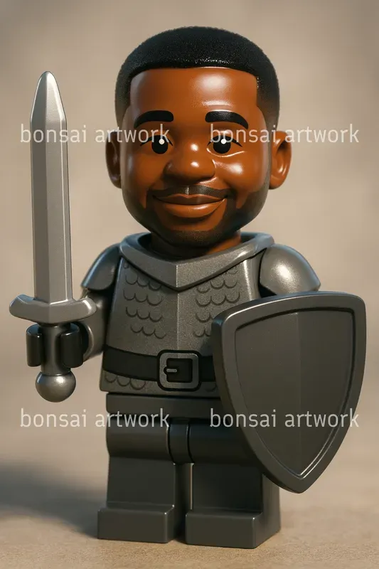 Lego Style Character Portraits