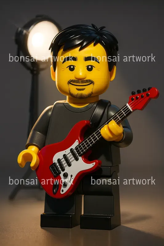 Lego Style Character Portraits