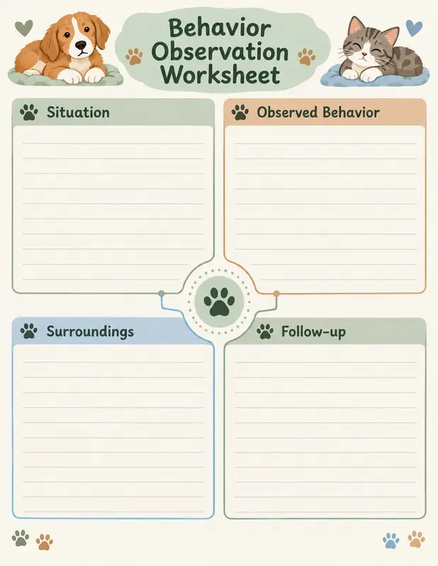 New Pet Welcome Home Planner