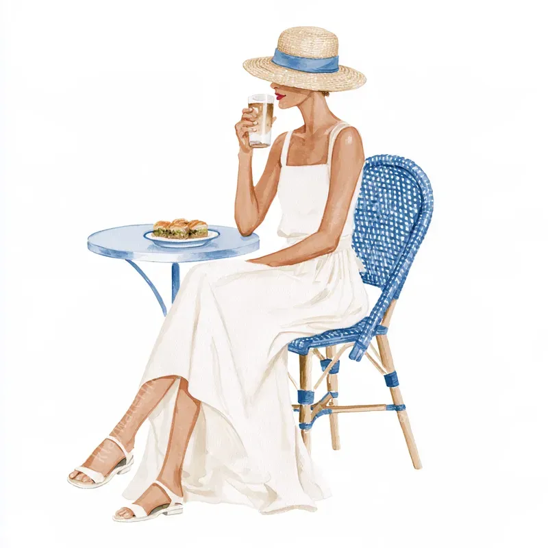 Late Summer Vacation Watercolors