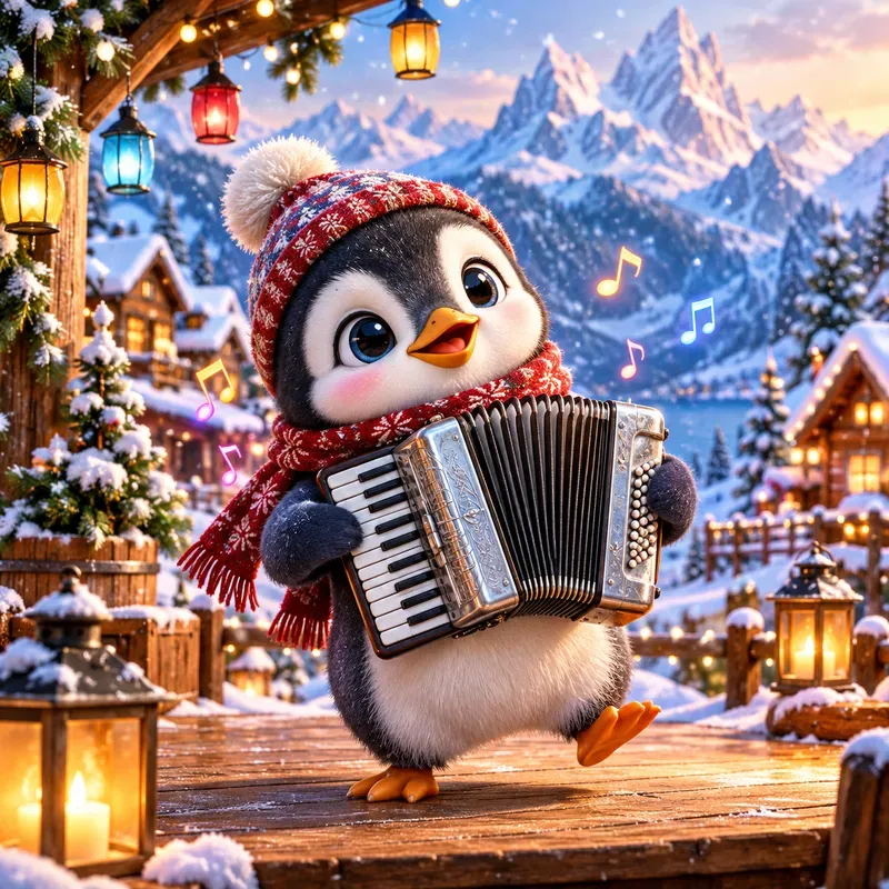 Whimsical Musical Animal Art