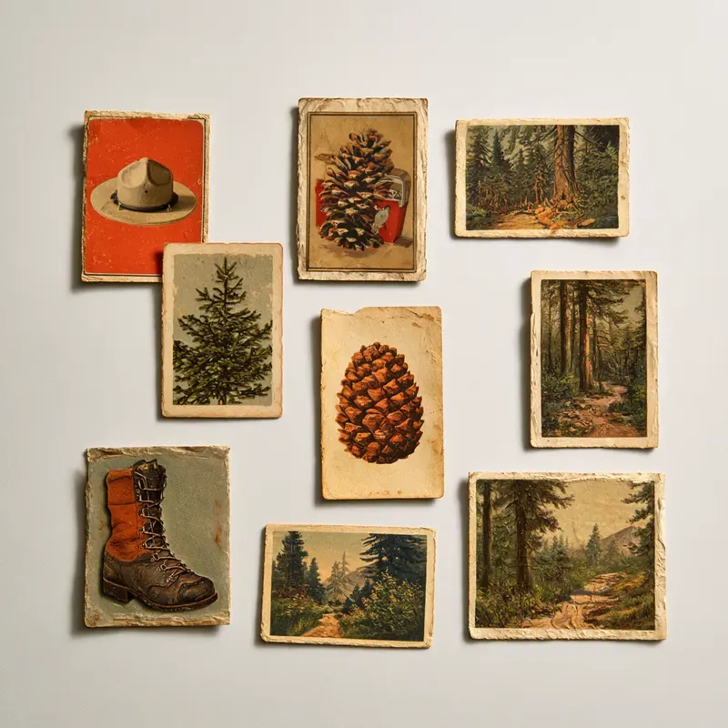 Wilderness Ranger Junk Journal Ephemera