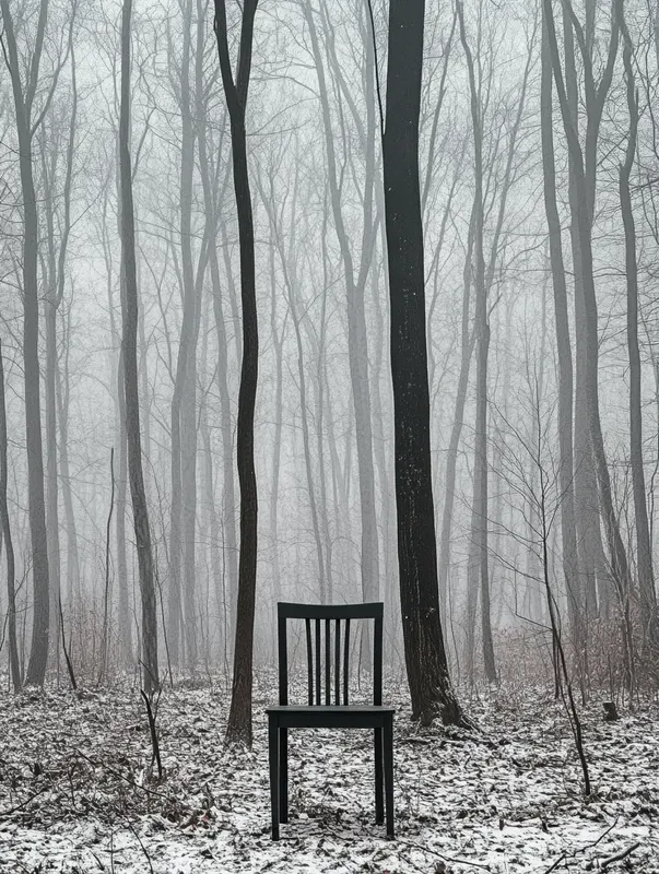 Monochrome Meditative Surrealism