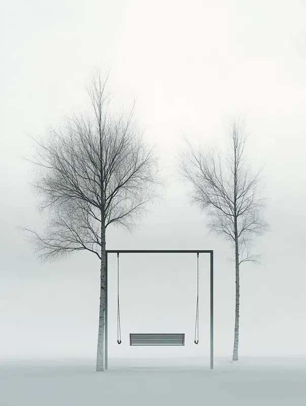 Monochrome Meditative Surrealism