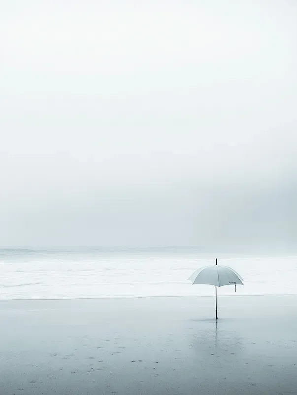 Monochrome Meditative Surrealism