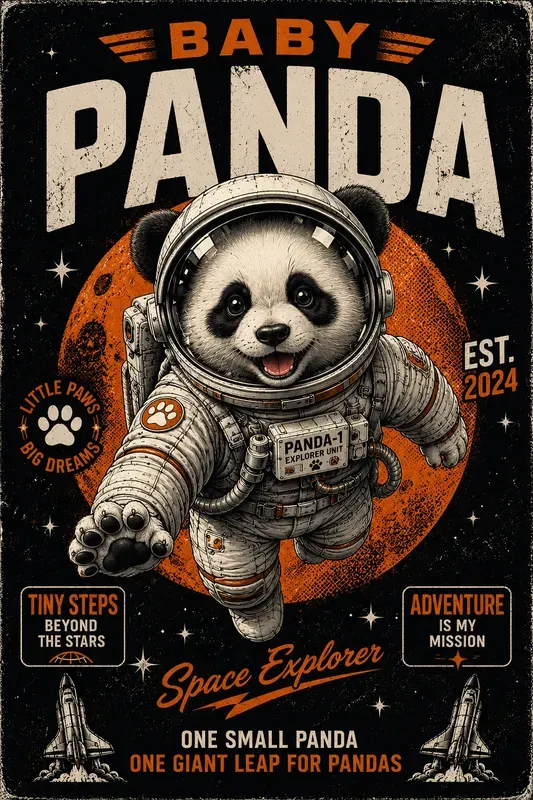 Retro Space Character Tshirt Collections
