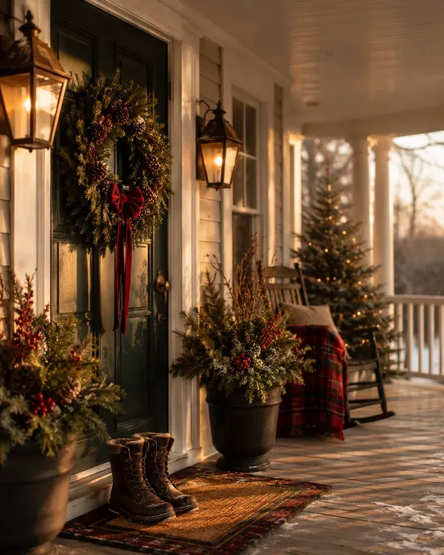 Cozy Christmas Lifestyle Scene Gens