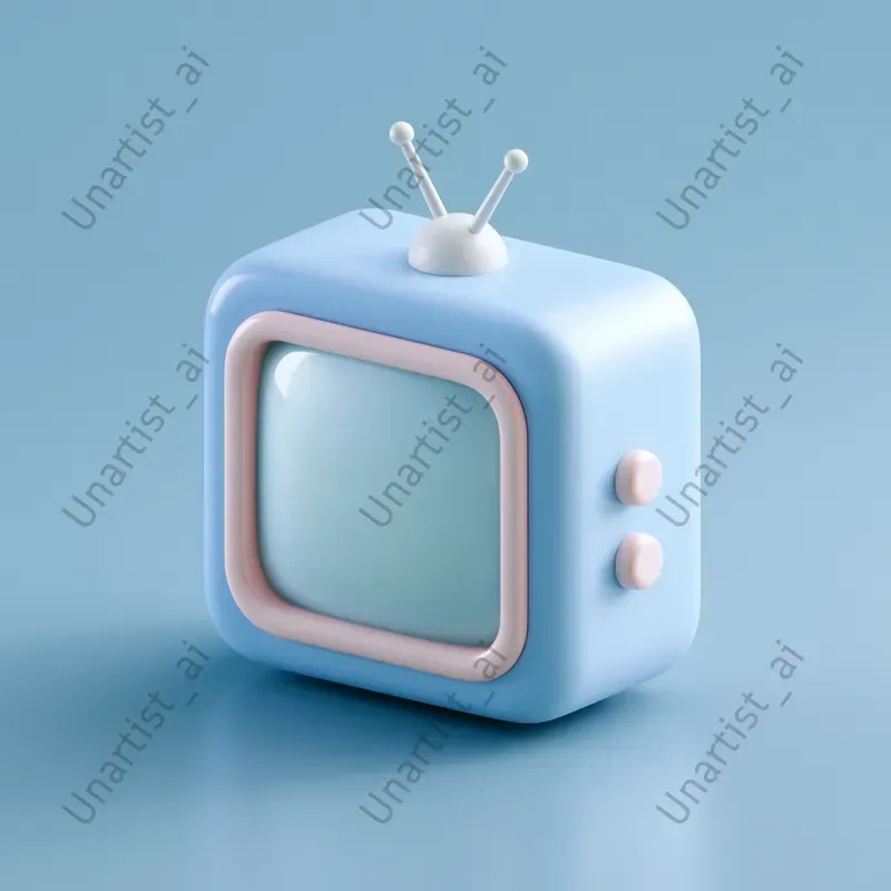 3D Isometric Cartoon Icons