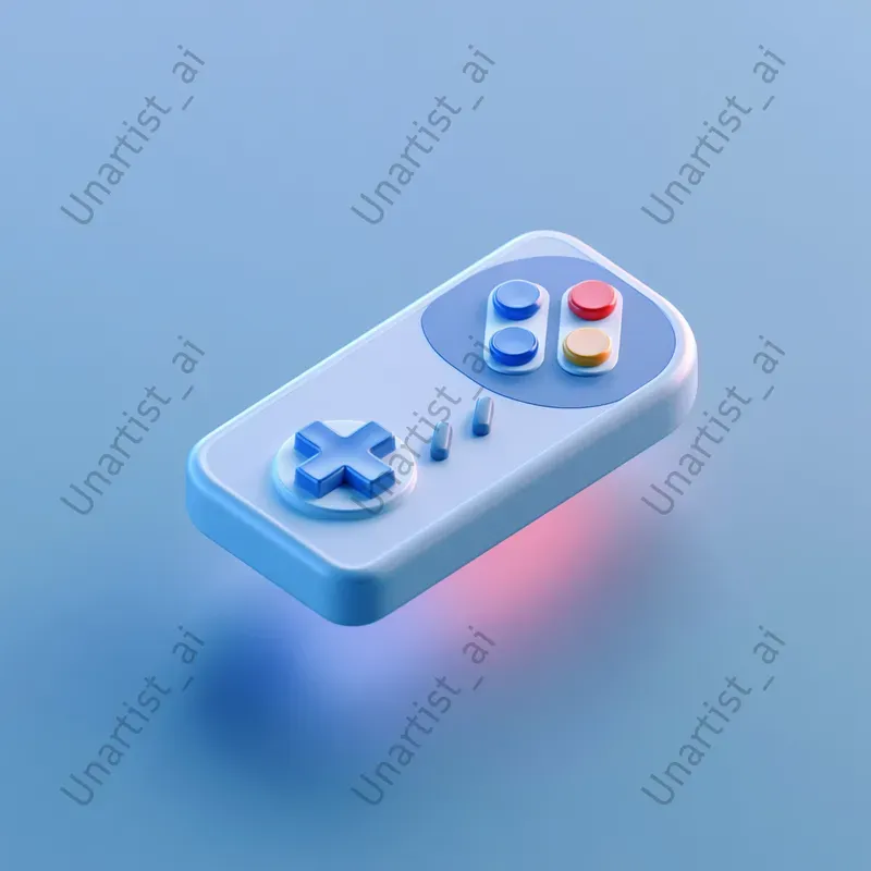 3D Isometric Cartoon Icons