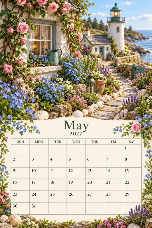 Secret Key Fairy Garden Calendars