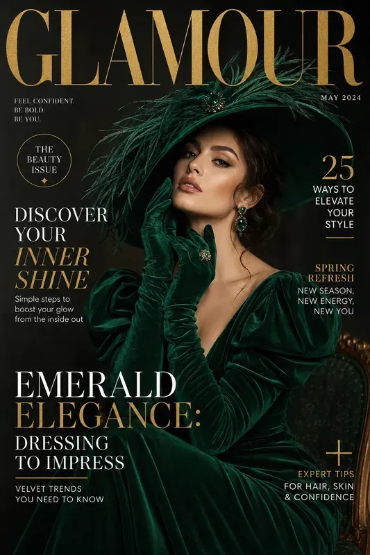 Editorial Beauty Magazine Covers